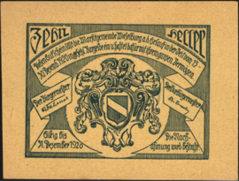Oostenrijk - Noodgeld - Wieselburg KK1231.b 10 Heller 1920 (No date)
