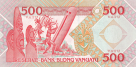 Vanuatu   P5 500 Vatu 1993-2010