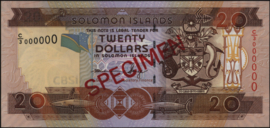 Salomonseilanden  P28 20 Dollars 2004 SPECIMEN