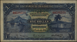 Trinidad en Tobago   P5/B107 1 Dollar 1939