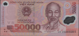 Vietnam P121.o 50.000 Dong 2023