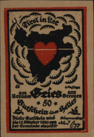Oostenrijk - Noodgeld - Gries KK.:287 50 Heller 1920