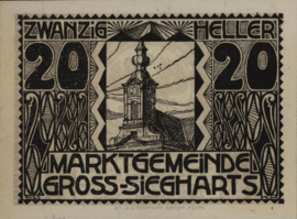 Oostenrijk - Noodgeld - Gross-Siegharts KK.:297 20 Heller 1920