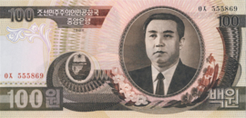 Korea (Noord)  P43 100 Won 1992