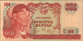Indonesië P108.a 100 Rupiah 1968