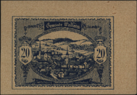 Oostenrijk - Noodgeld - Wallern KK. 1136 20 Heller 1920 (No date)