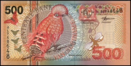 Suriname  PLS22.5.a 500 Gulden 2000