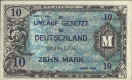 Duitsland - Gealliëerde bezetting P194.a 10 Mark 1944