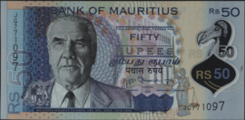 Mauritius P65.a 50 Rupees 2013