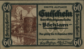 Oostenrijk - Noodgeld - Pöchlarn KK.:755 60 Heller 1920