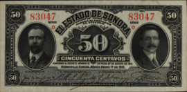 Mexico PS1070 50 Centavos 1915