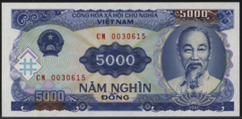 Viet Nam P108/B336 5.000 Dong 1991