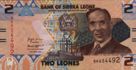 Sierra Leone B130 2 Leones 2022