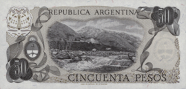 Argentinië P301/B354 50 Pesos 1976-78 (No date)