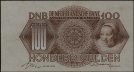 Netherlands PL100 100 Gulden 1947 REPLACEMENT