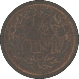 Nederland Sch.1020 1/2 Cent 1938