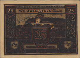 Germany - Emergency issues - Weissenfels Grab/Mehl.:1403 25 Pfennig 1921