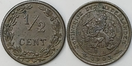 Nederland Sch.1004 1/2 Cent 1903