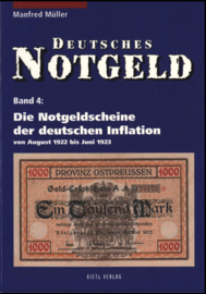 Duitsland Band 4 Die Notgeldscheine der deutschen Inflation von August 1922 bis Juni 1923, Manfred Müller 2e auflage