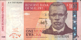 Malawi  P54.c 100 Kwacha 2003