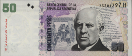Argentinië P356/B409 50 Pesos 2013