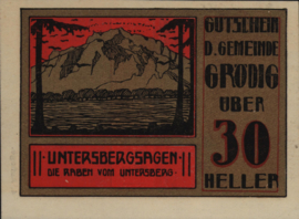 Austria - Emergency issues - Grödig KK.:290 30 Heller 1920