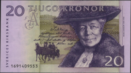 Zweden  P63 20 Kronor (200)1