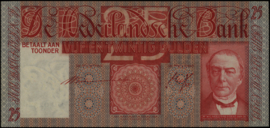 Nederland - Bankbiljet  PL61.c3 25 Gulden 1941