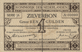 Netherlands PL2.p1.d1 1 Gulden 1916