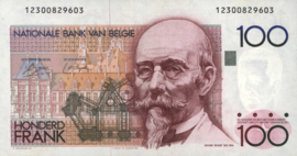 Belgium P140.a1 100 Francs 1977-1982 (No date)