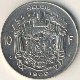 België KM156.1 10 Franken 1969-1979