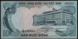 Viet Nam - South  P30/B132 50 Dong 1972