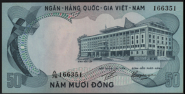 Vietnam - Zuid  P30 50 Dong 1972