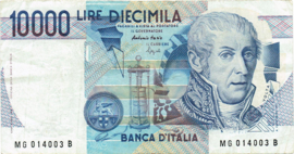 Italy P112.c 10,000 Lire 1984