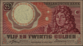 Nederland  PL68 25 Gulden 1955