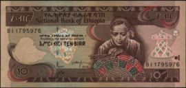 Ethiopia  P48 10 Birr 1997/2015