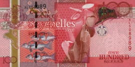 Seychellen  P44 100 Rupees 2013
