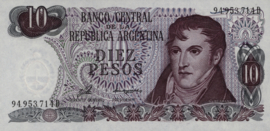 Argentina P300 10 Pesos 1976-81 (ND)