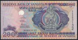 Vanuatu (Nieuwe Hebriden)   P8.a 200 Vatu 1995