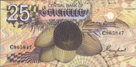 Seychellen  P29 25 Rupees 1983 (No date)