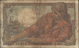 Frankrijk P100.c 20 Francs 1949