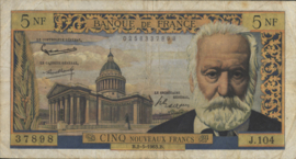 Frankrijk P141.a 5 Nouveaux Francs 1963