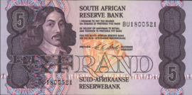 Zuid Afrika P119.e 5 Rand 1990
