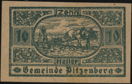 Oostenrijk - Noodgeld - Pitzenberg KK.753 10 Heller 1920