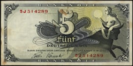 Duitsland - BRD P13.b 5 Deutsche Mark 1948