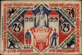 Germany - Emergency issues - Bielefeld Grab.103 25 Mark 1921