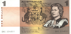 Australia  P42.d 1 Dollar 1974-1983 (No date)