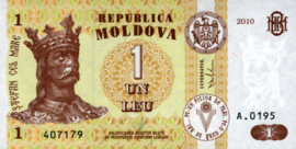 Moldova   P8/B108 1 Leu 1994-2013