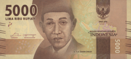 Indonesië P156.a 5.000 Rupiah 2016