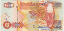 Zambia  P37 50 Kwacha 1992-2003